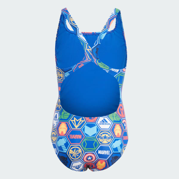 Blue adidas x Marvel's Avengers Swimsuit