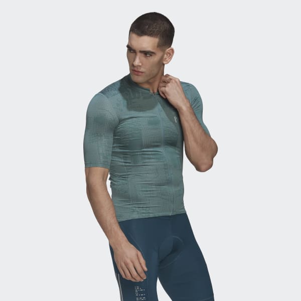 Green The Parley Short Sleeve Cycling Jersey