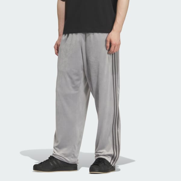 Grey FB TP 벨루어 트랙 팬츠