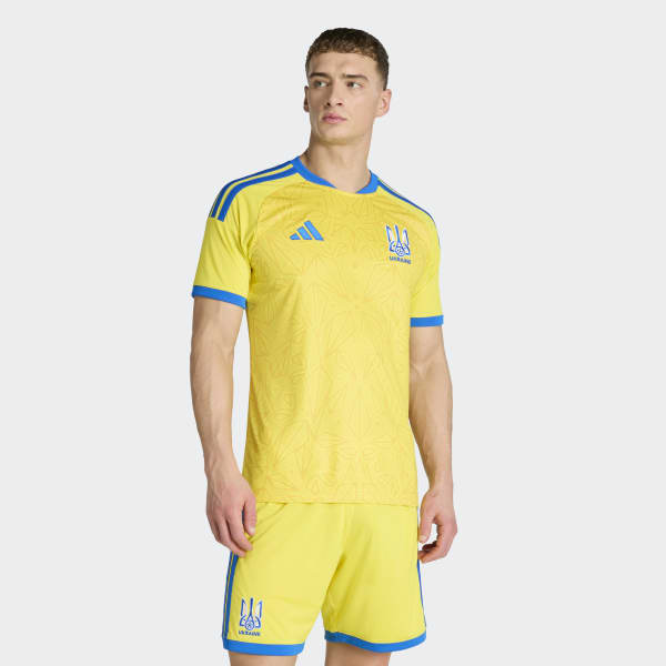 adidas Koszulka Ukraine 26 Home - Żółty | adidas Poland