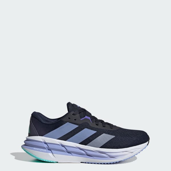 Adidas blue and grey shoes top