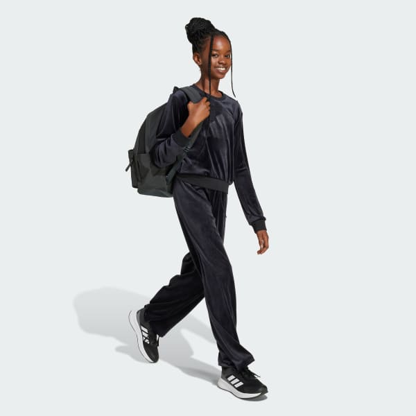 cerná Kalhoty Seasonal Essentials Holiday Pack Wide Leg