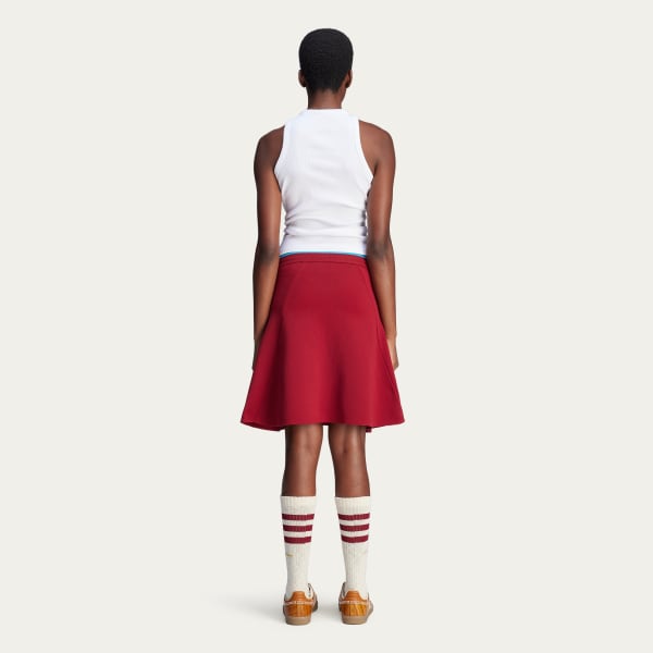 Burgundy Wales Bonner Skirt
