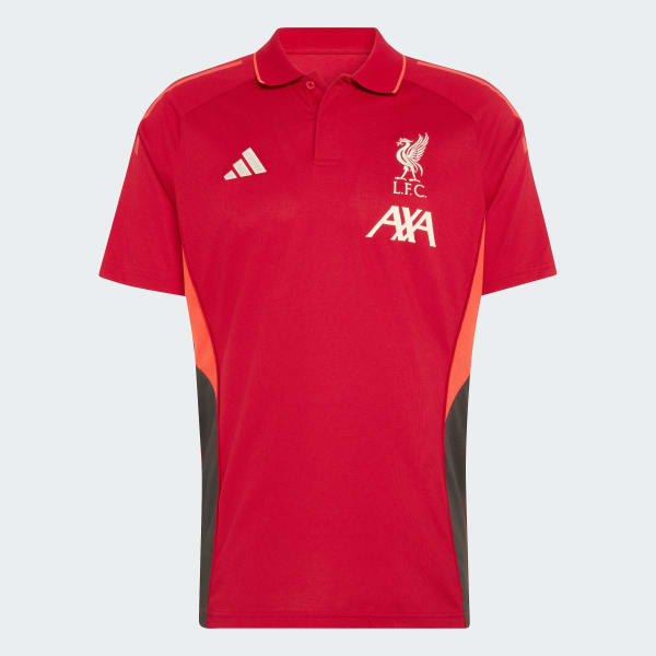 สีแดง เสื้อโปโล Liverpool FC Tiro 25 Competition