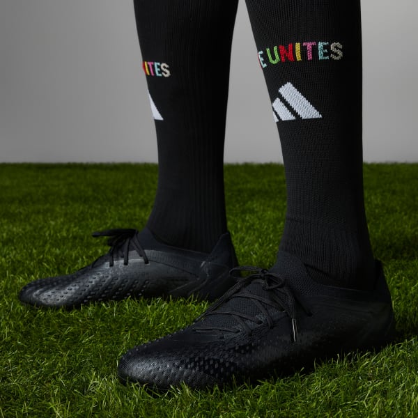 Preto Botas de Futebol Predator Accuracy.1 Low – Piso Firme