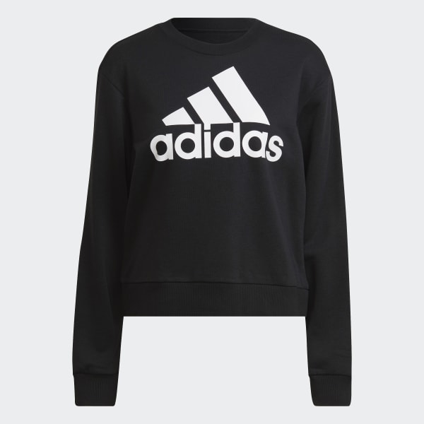 Negro Polera Holgada Essentials Logo TX246