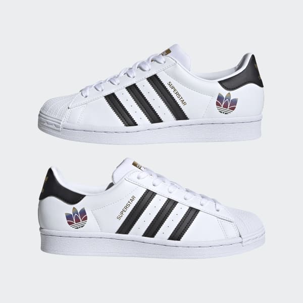 White Superstar Shoes LDV28