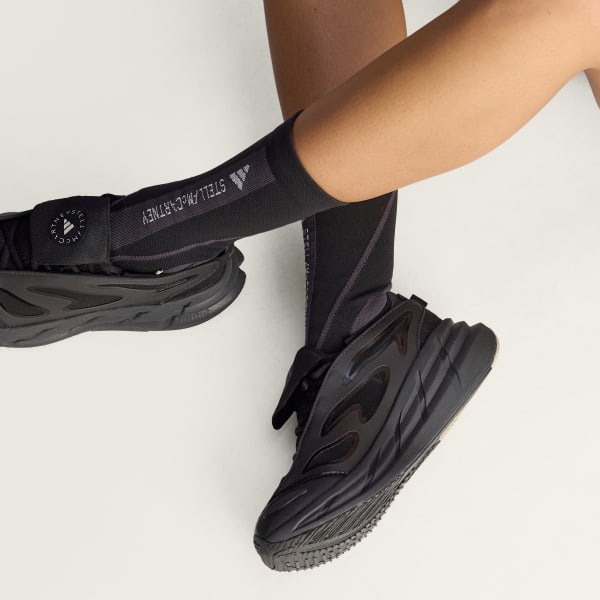 ブラック adidas by Stella McCartney クルーソックス