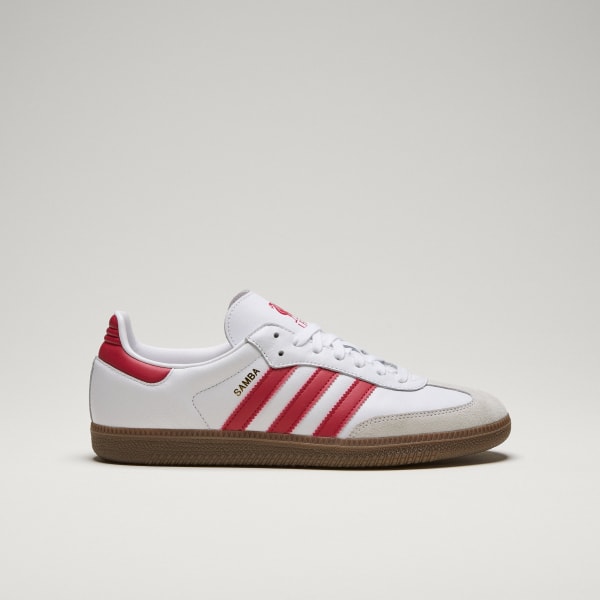 adidas Samba Liverpool FC Shoes - White | Free Shipping with
