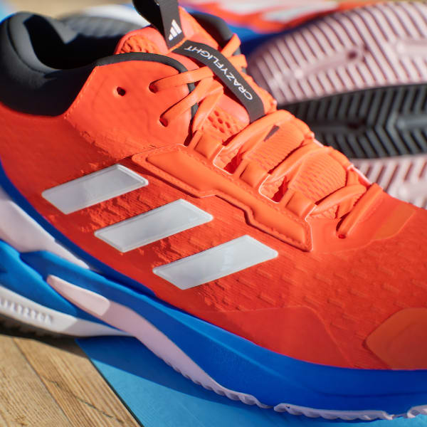 Tênis Crazyflight 6 Mid Indoor - Laranja adidas | adidas Brasil