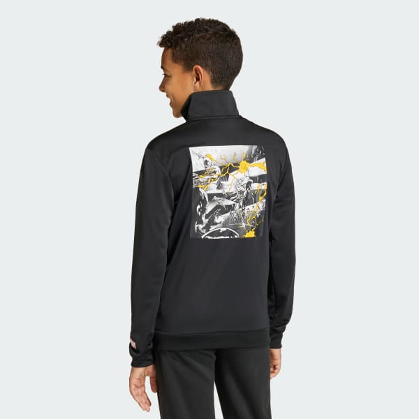 Preto Casaco desportivo adidas Real Madrid Avengers para criança