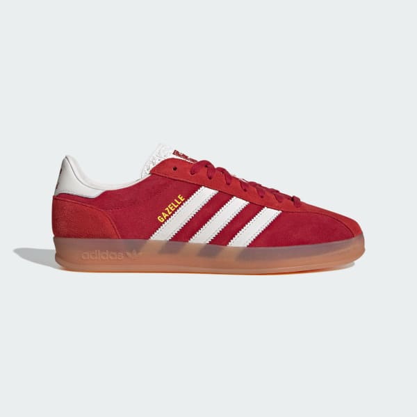 Burgundy adidas Gazelle Indoor Pro Skor