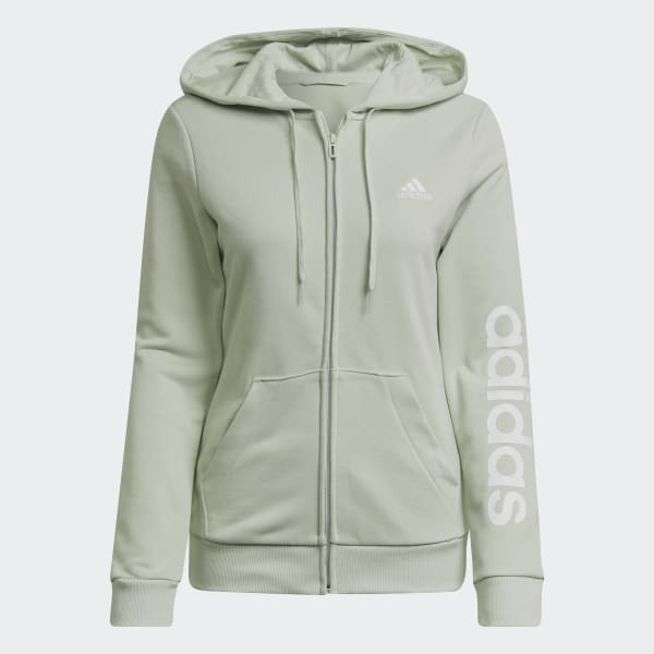 zelená Mikina Essentials Logo Full-Zip 28863