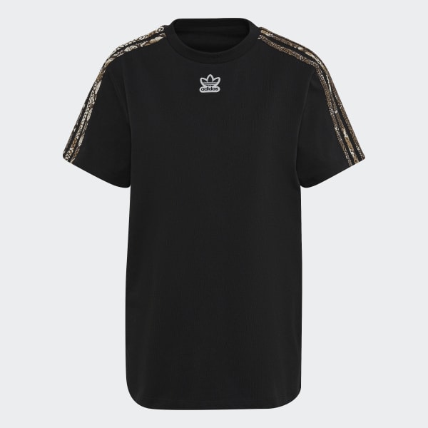 Negro Camiseta Snake ENN55