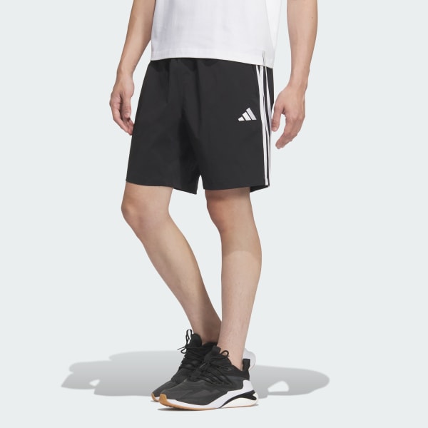 Black 에센셜+ 루즈 핏 3S 우븐 쇼츠