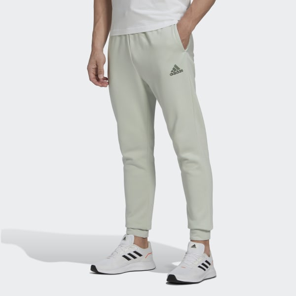 zelená Kalhoty Essentials Fleece Regular Tapered O7865