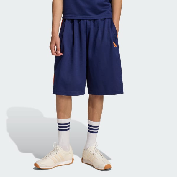 Blue Stadium Mesh Short