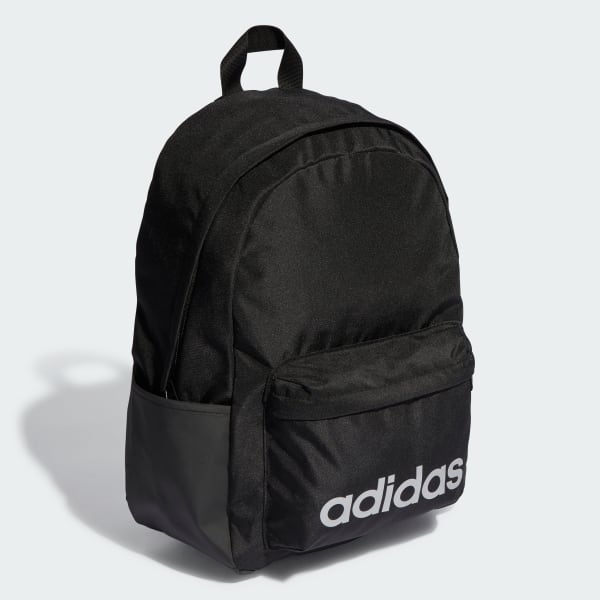 Black Essentials Linear Backpack Small