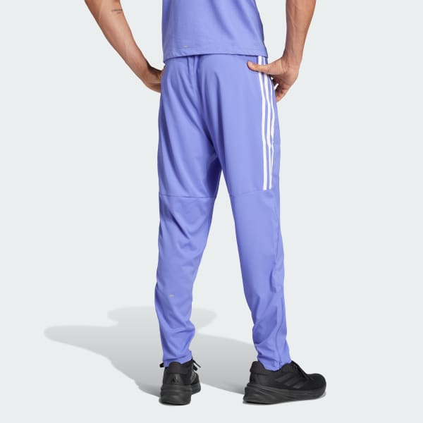 Blau Own the Run 3-Streifen Hose