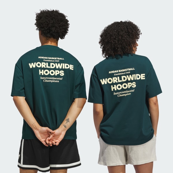 Green Worldwide Hoops GFX Tee