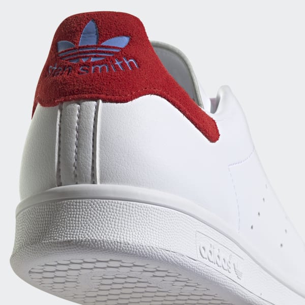 stan smith red blue