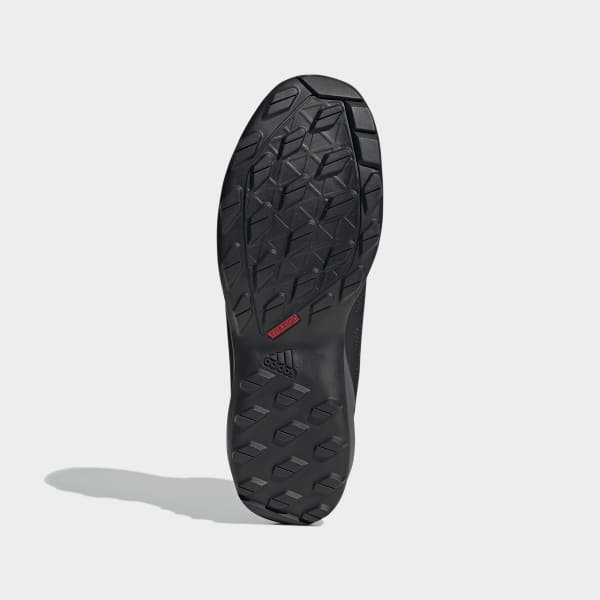 Black Terrex Daroga Plus Leather Hiking Shoes
