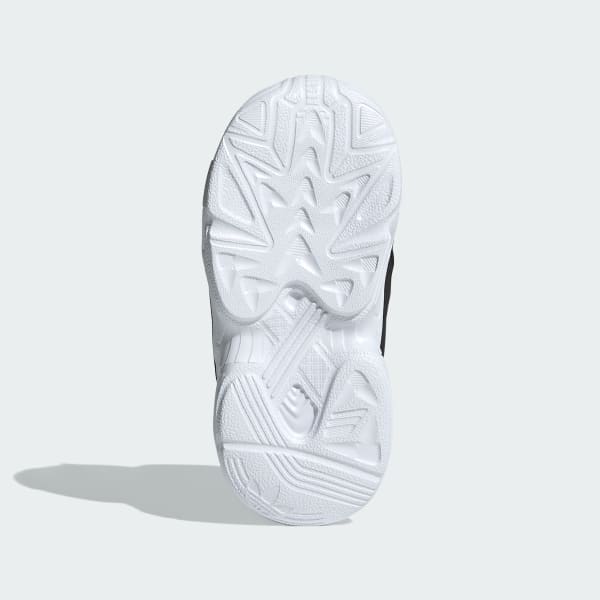 Svart Falcon Elastic Lace Sko, barn