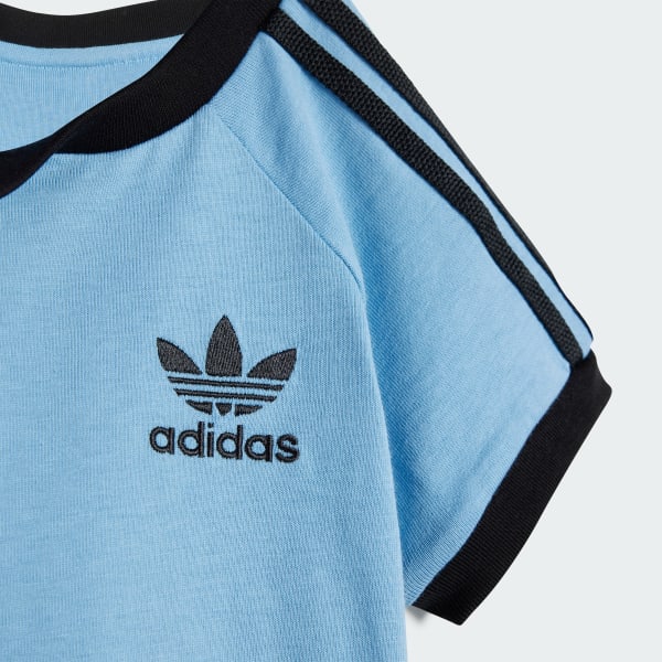 Bleu T-shirt 3 bandes Enfants