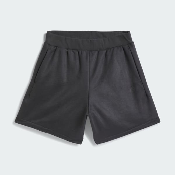 Grey Basketball Sueded Shorts