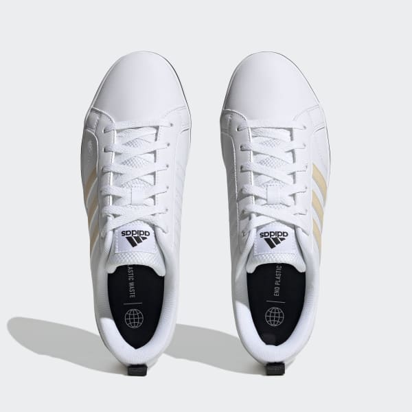 adidas VS Pace 2.0 3-Stripes Branding Synthetic Nubuck Shoes - White ...