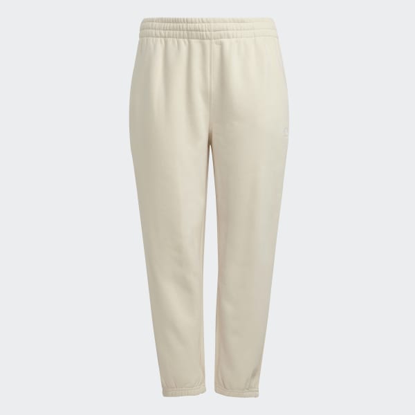 blanc Pantalon en molleton Essentials (Grandes tailles)