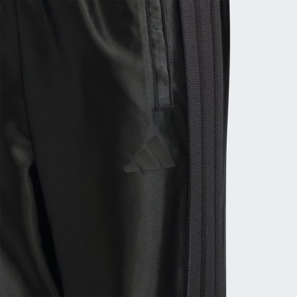 ブラック STADIUM GOLD レギュラーフィット トリコット ウォームアップ パンツ キッズ