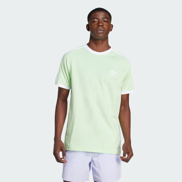Adidas 3 stripes t shirt clearance