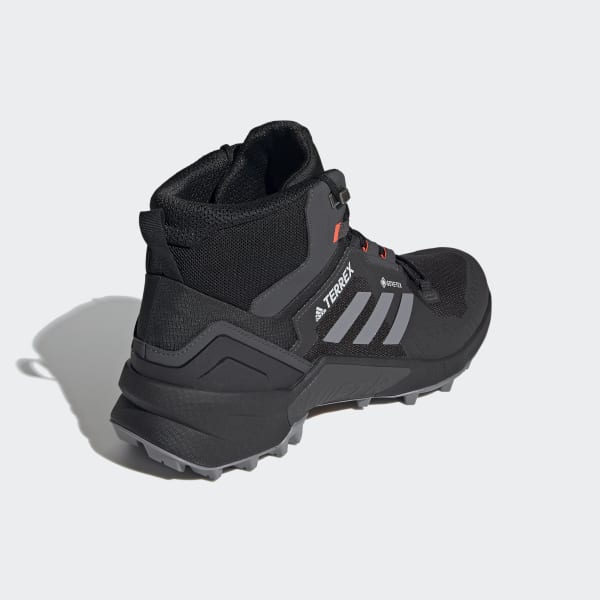 Black Terrex Swift R3 Mid GORE-TEX Hiking Shoes