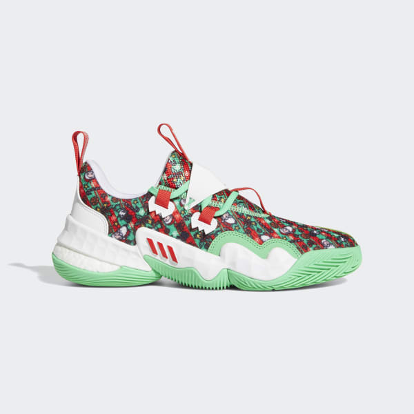Green Trae Young 1 Christmas Shoes LVM07