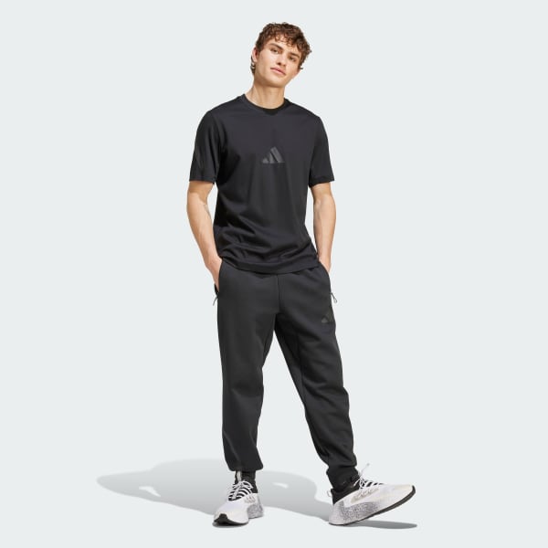 adidas Z.N.E. Tee - Black | Free Shipping with adiClub