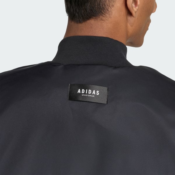 アディダス スタジアム ボンバージャケット - ブラック | アディダス