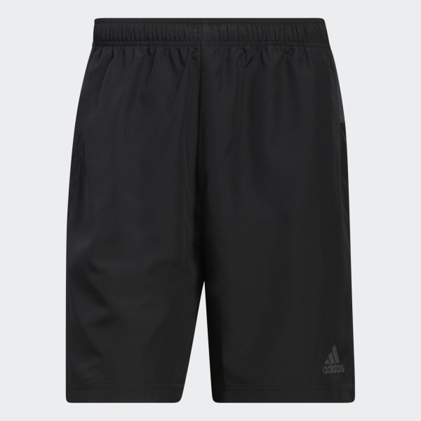 Preto Shorts Malha Colorblock Aeroready