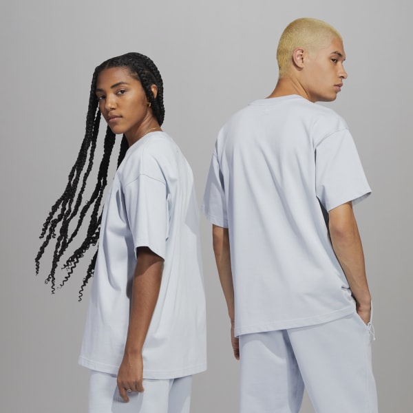 Blau Pharrell Williams Basics T-Shirt (Gender Neutral) SV454