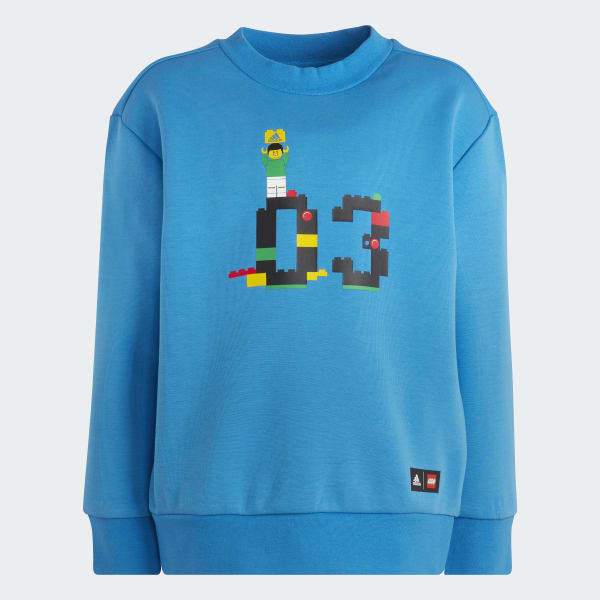 modrá Súprava adidas x Classic LEGO® Crew Sweatshirt and Pant