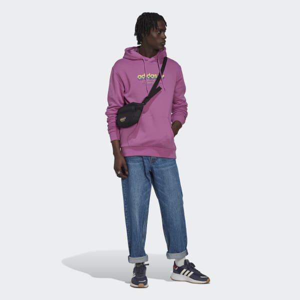 Roxo Camisola com Capuz Hyperreal VA056