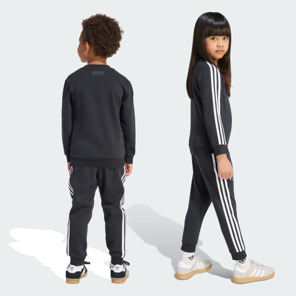 Negro CONJUNTO ADIDAS DISNEY CON CUELLO REDONDO