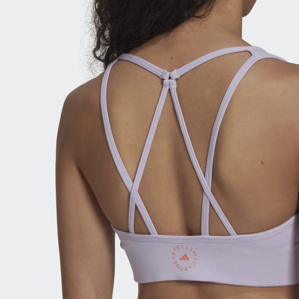 Lila adidas by Stella McCartney TrueStrength Medium-Support Sport-BH CT507
