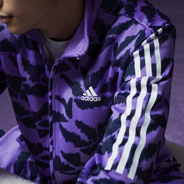 Fioletowy Tiro Suit-Up Track Top