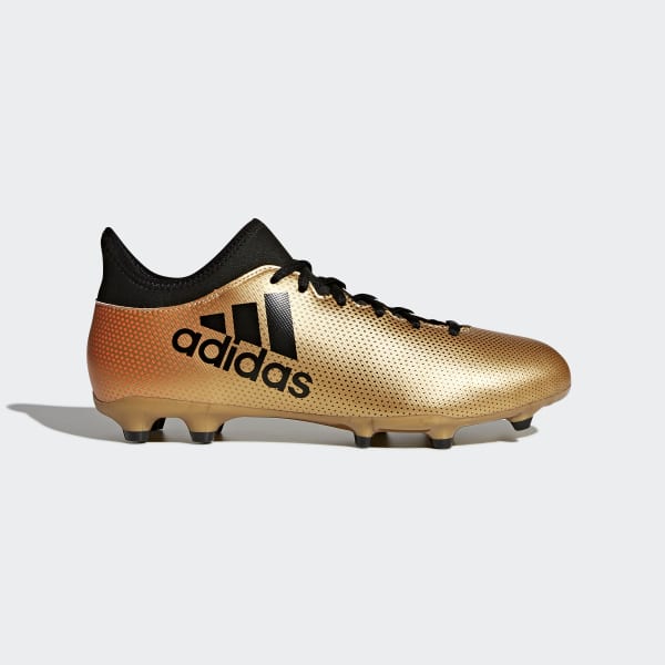 adidas X 17.3 Firm Ground Boots - Gold 