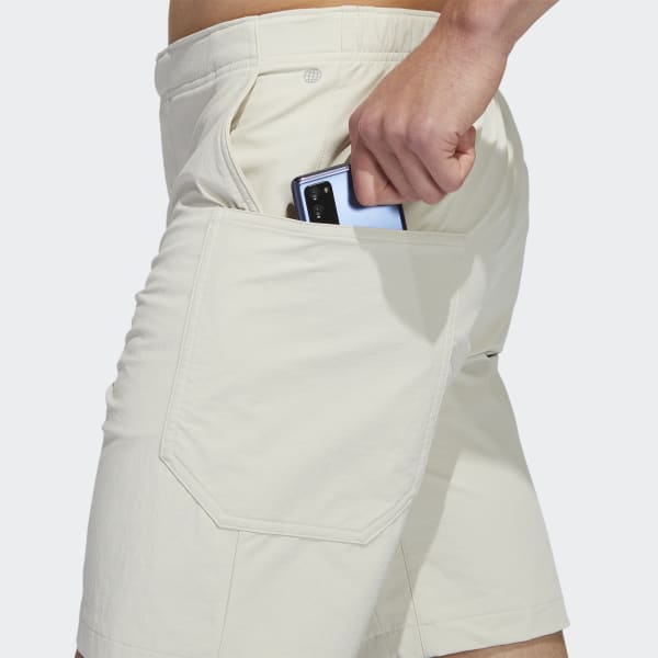 Beige Short de golf Adicross