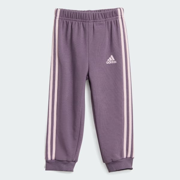Ροζ Essentials 3-Stripes Jogger Set Kids