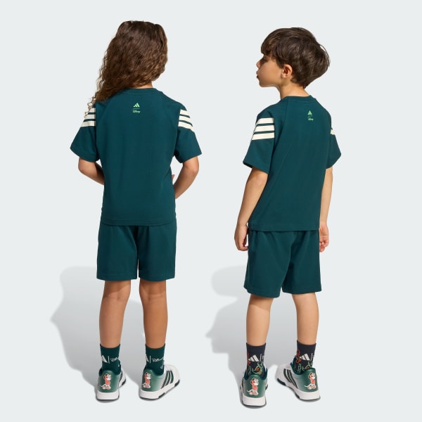 Groen Disney Mickey Mouse T-shirt Set Kids