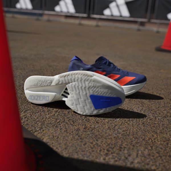 Blue Adizero Adios Pro 4 Shoes