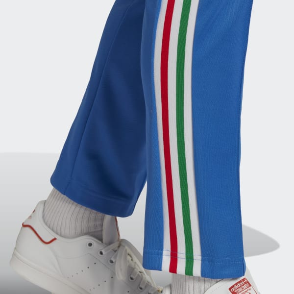 adidas Italy Beckenbauer Track Pants - Blue, Men's Soccer